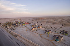 Arial view of Desert Breeze Lodge